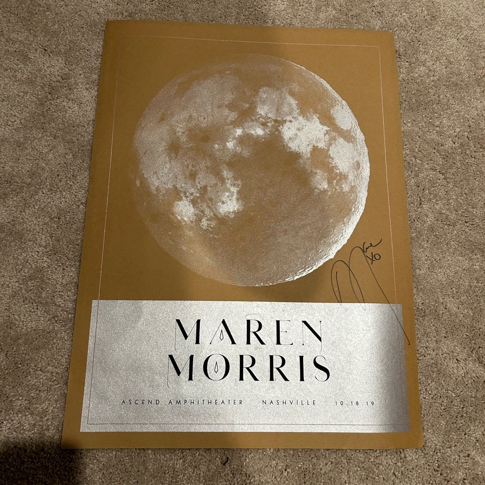 Maren Morris Poster (signed)